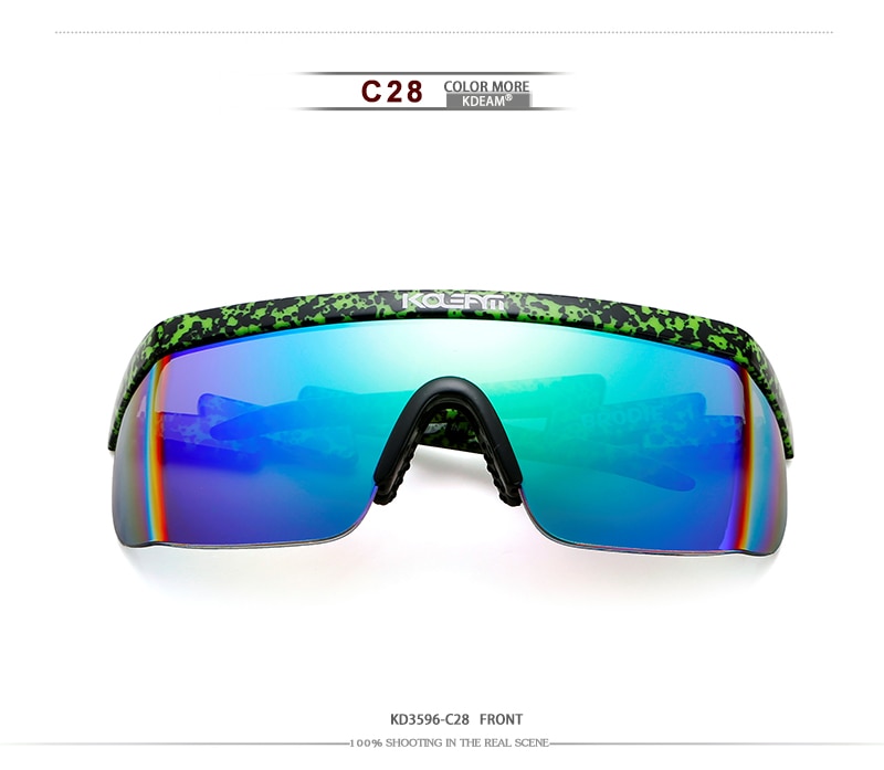 Riff Raff's Oversized. 100% UV Protection. Windproof Sunglasses With Protective Box