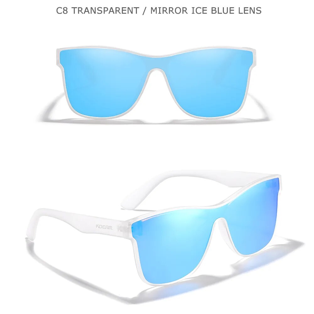 KDEAM Lifestyle Women Men's Sunglasses Polarized Functional Lens Color Enhancing Polarization Sun Glasses Anti-Glare Sunglass